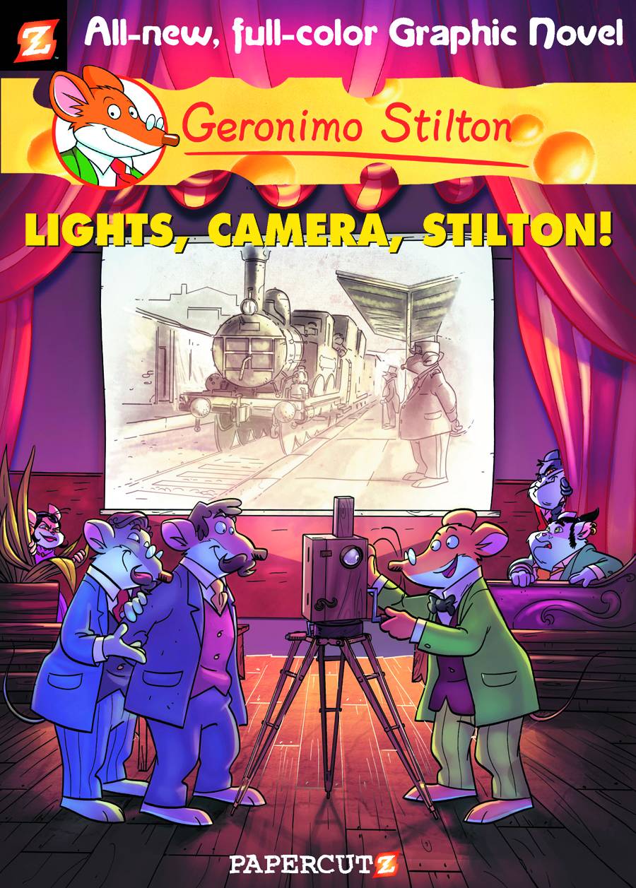 Geronimo Stilton Hardcover Volume 16 Lights Camera Stilton
