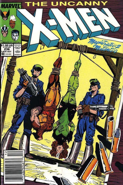 The Uncanny X-Men #236 [Newsstand] - Fn+