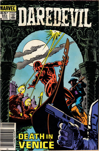 Daredevil #221 [Newsstand]-Near Mint (9.2 - 9.8)