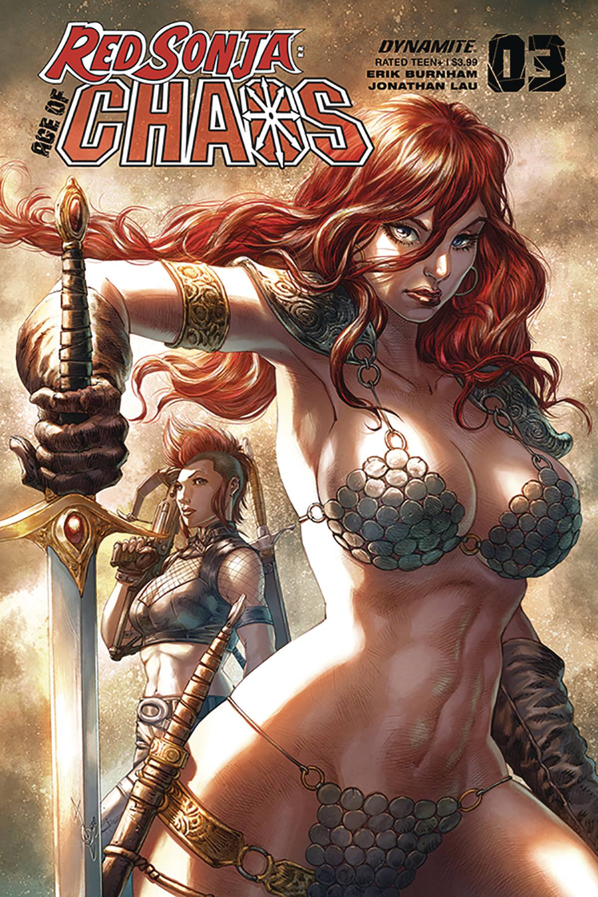 Red Sonja Age of Chaos #3 Cover B Quah