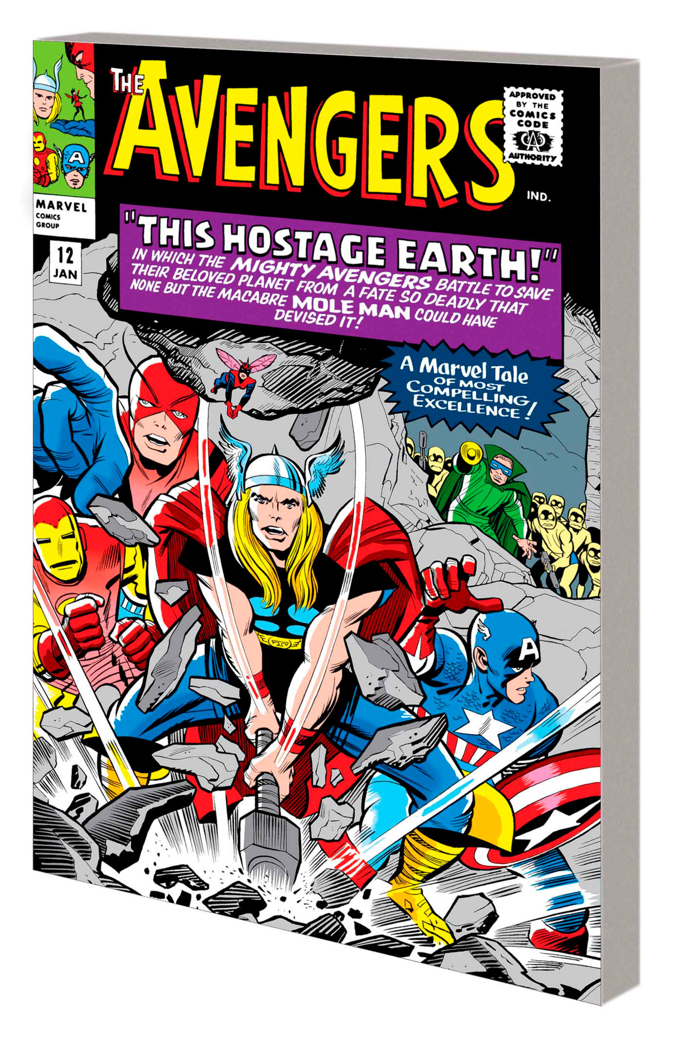 Mighty Marvel Masterworks Avengers Old Order Changeth Graphic Novel Volume 2 Direct Market Variant