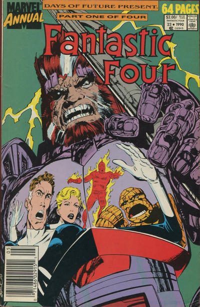 Fantastic Four Annual #23 [Newsstand]-Very Fine