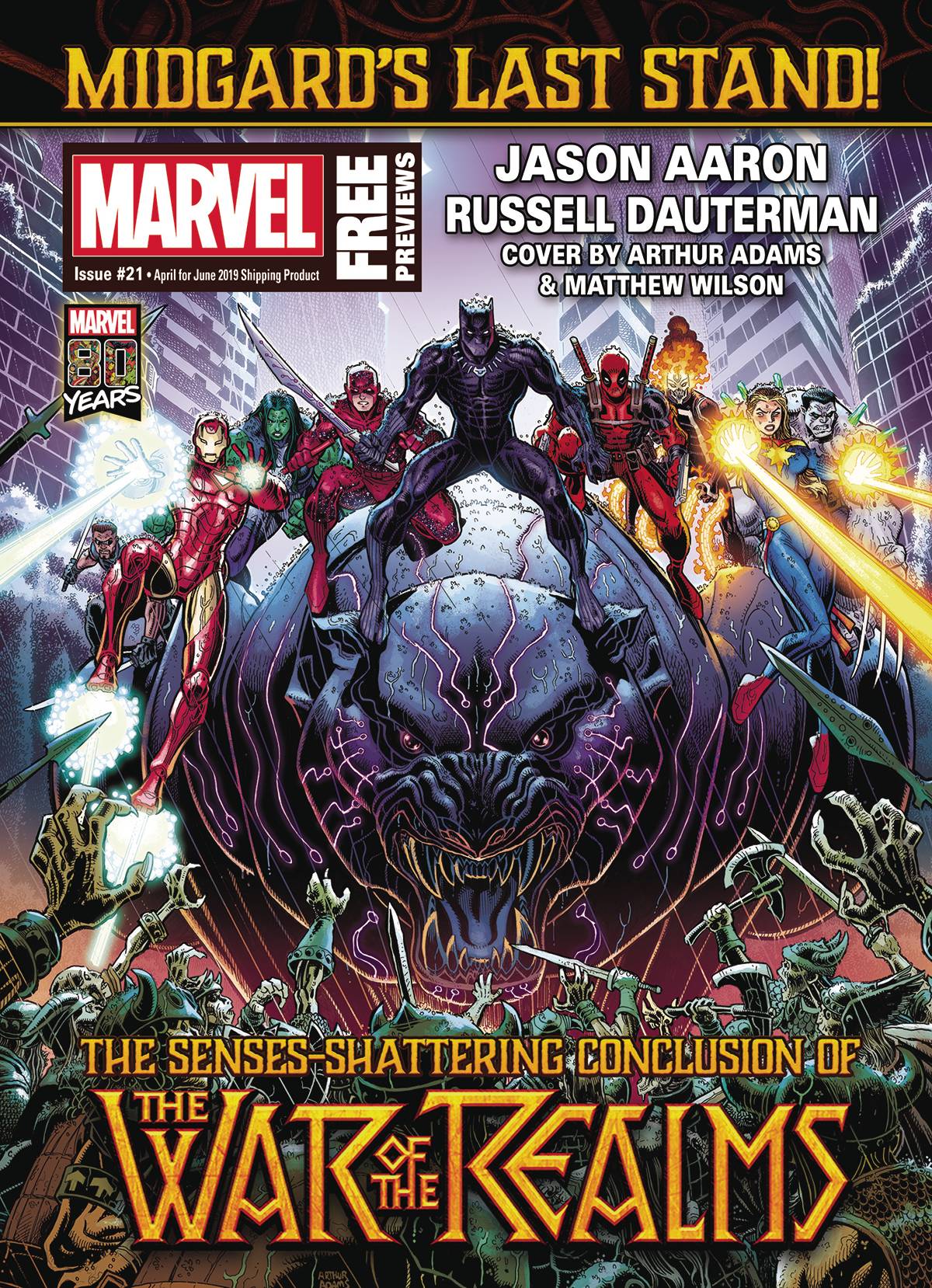 Marvel Previews Volume 4 #23 June 2019 Extras #191