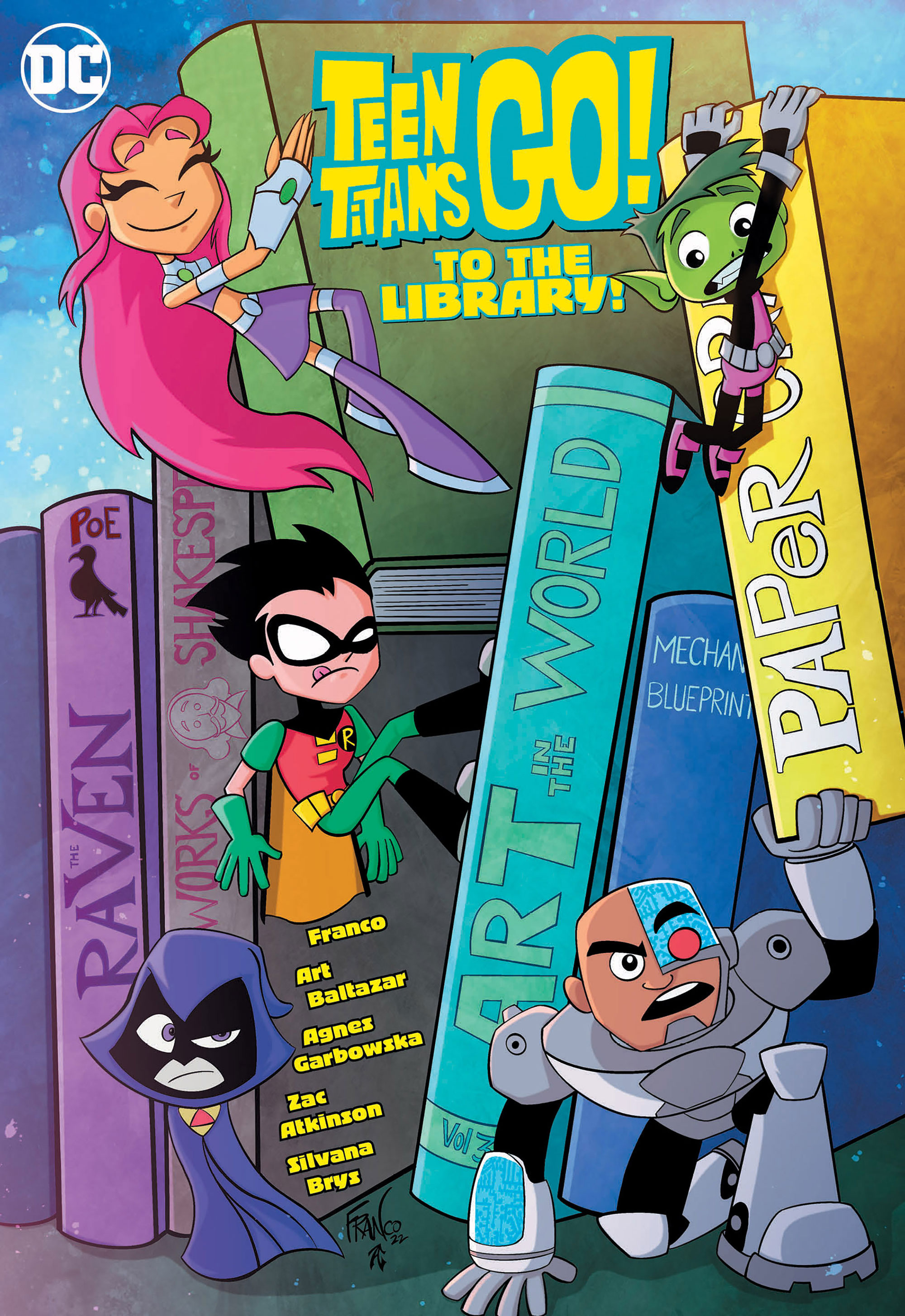Teen Titans Go To The Library Graphic Novel