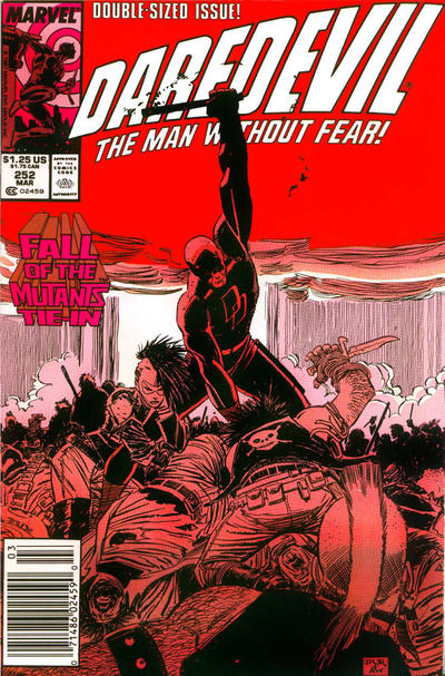 Daredevil #252 [Newsstand]-Very Fine (7.5 – 9)