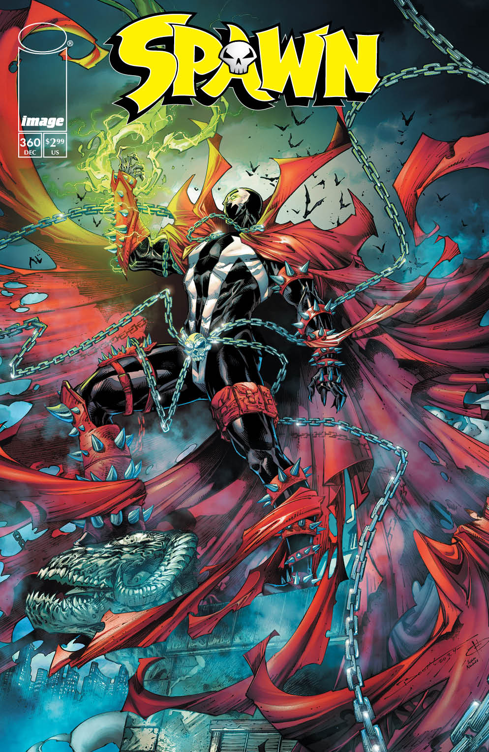 Spawn #360 Cover C Brett Booth Variant