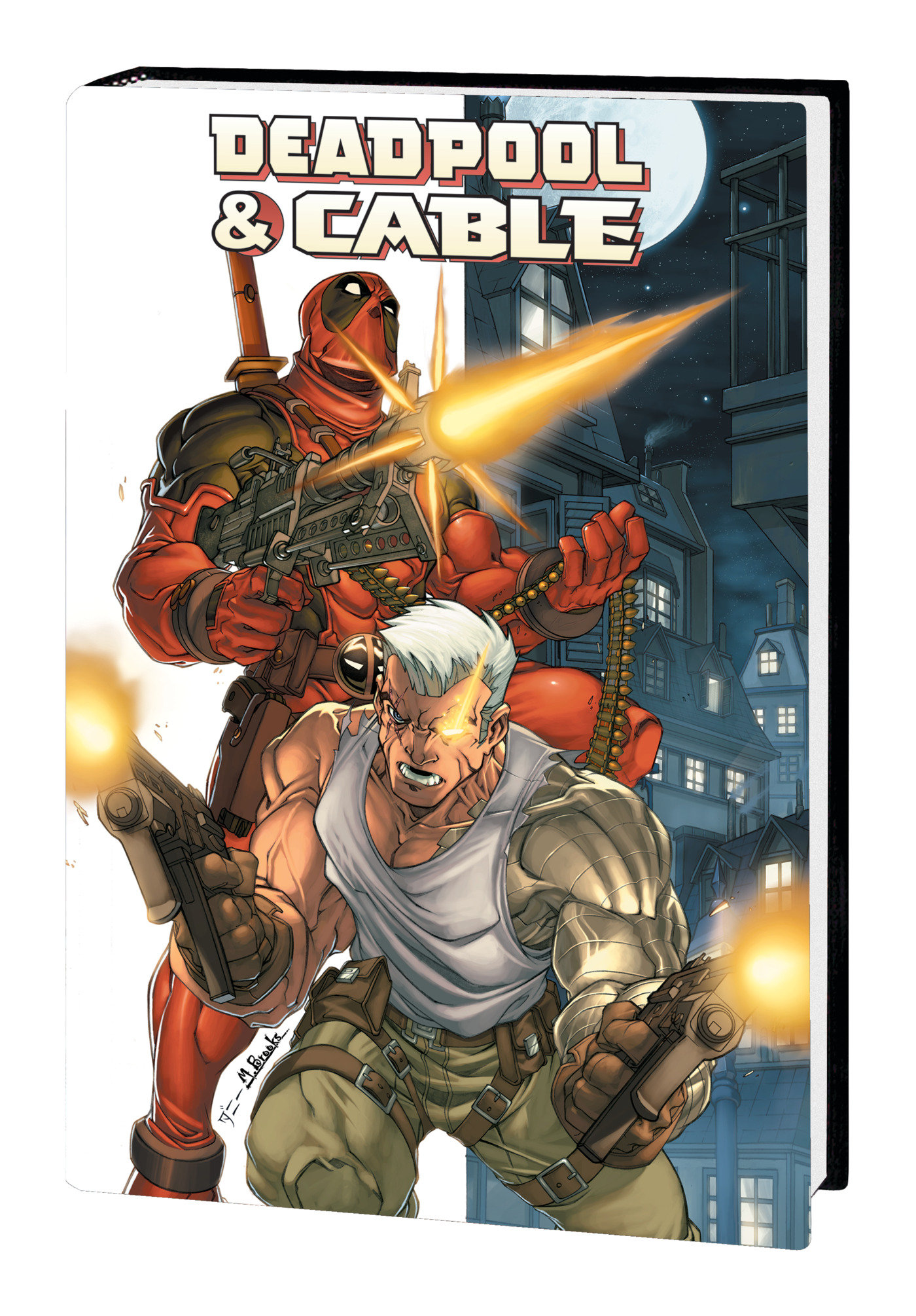 Deadpool And Cable Omnibus Hardcover Brooks Direct Market Variant (2023 Printing)