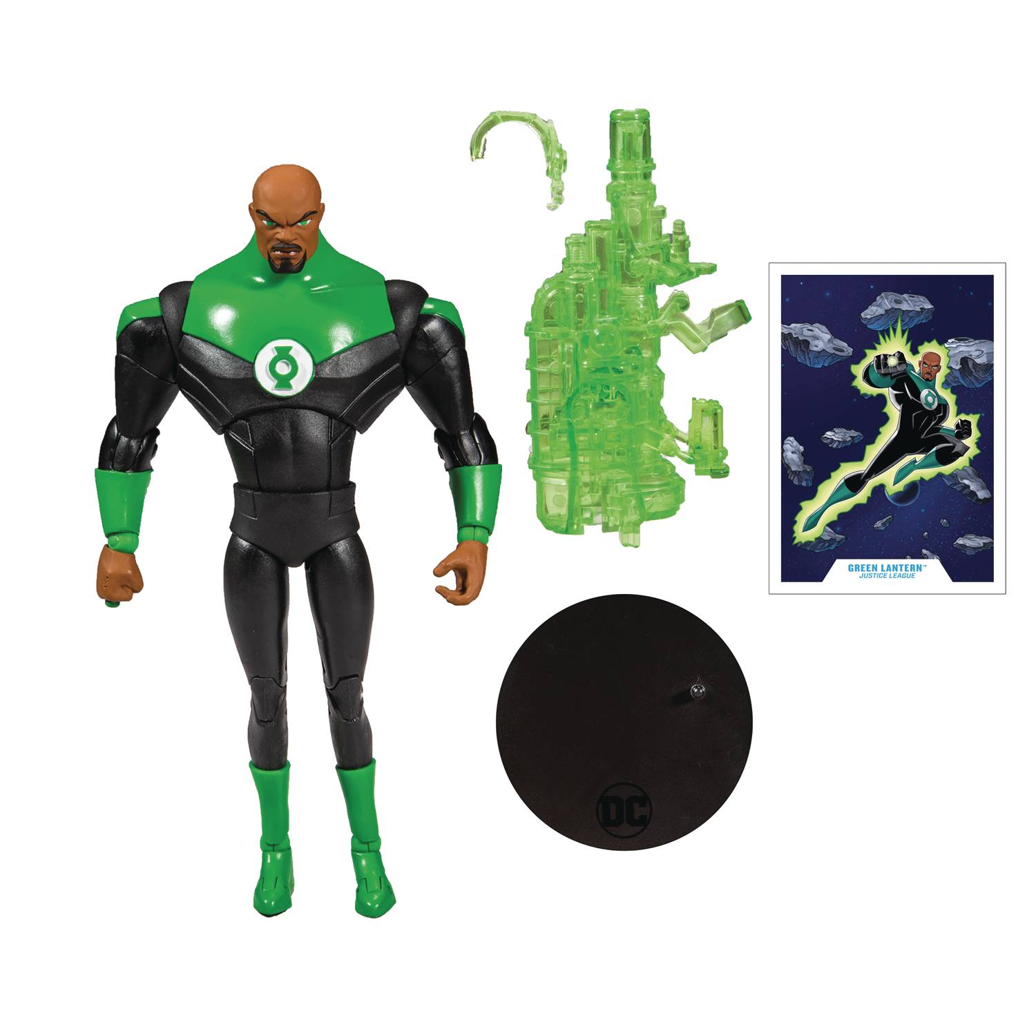 DC Animated 7 Inch Scale Wave 1 Action Figure Green Lantern