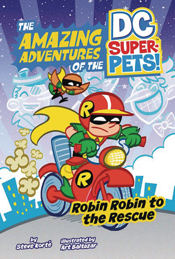 DC Super Pets Young Reader Graphic Novel Robin Robin To The Rescue