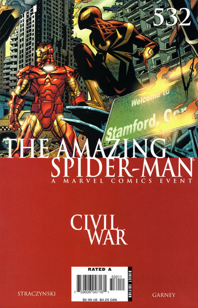The Amazing Spider-Man #532 [Direct Edition] - Vf-