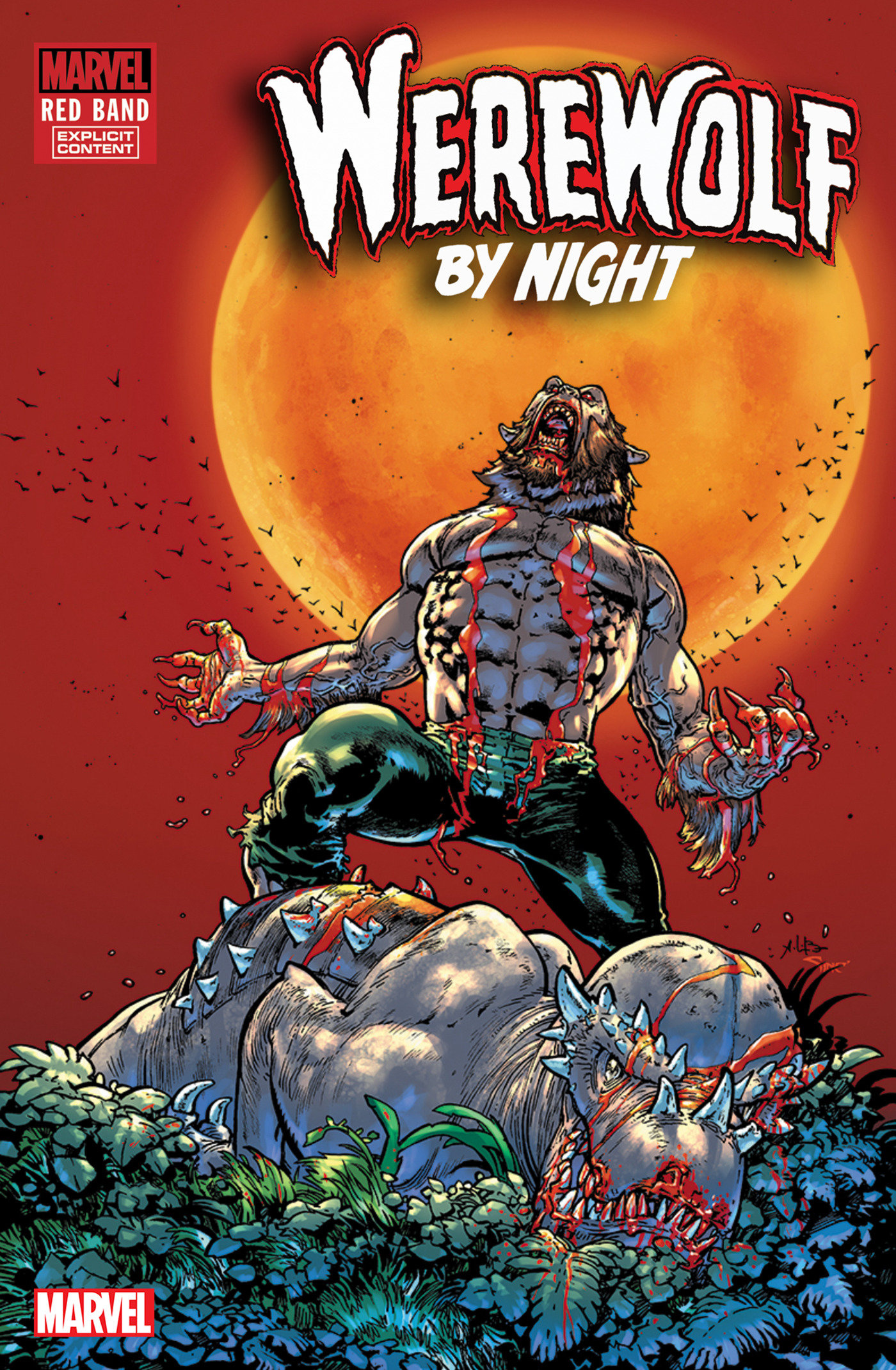 Werewolf by Night Red Band #4 Andrei Bressan Variant (Polybagged)