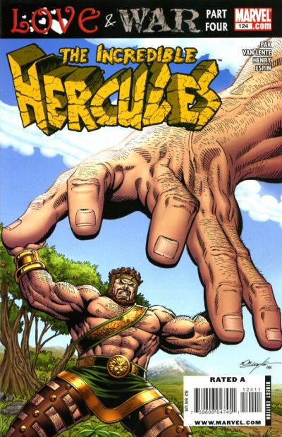 Incredible Hercules #124-Very Fine (7.5 – 9)