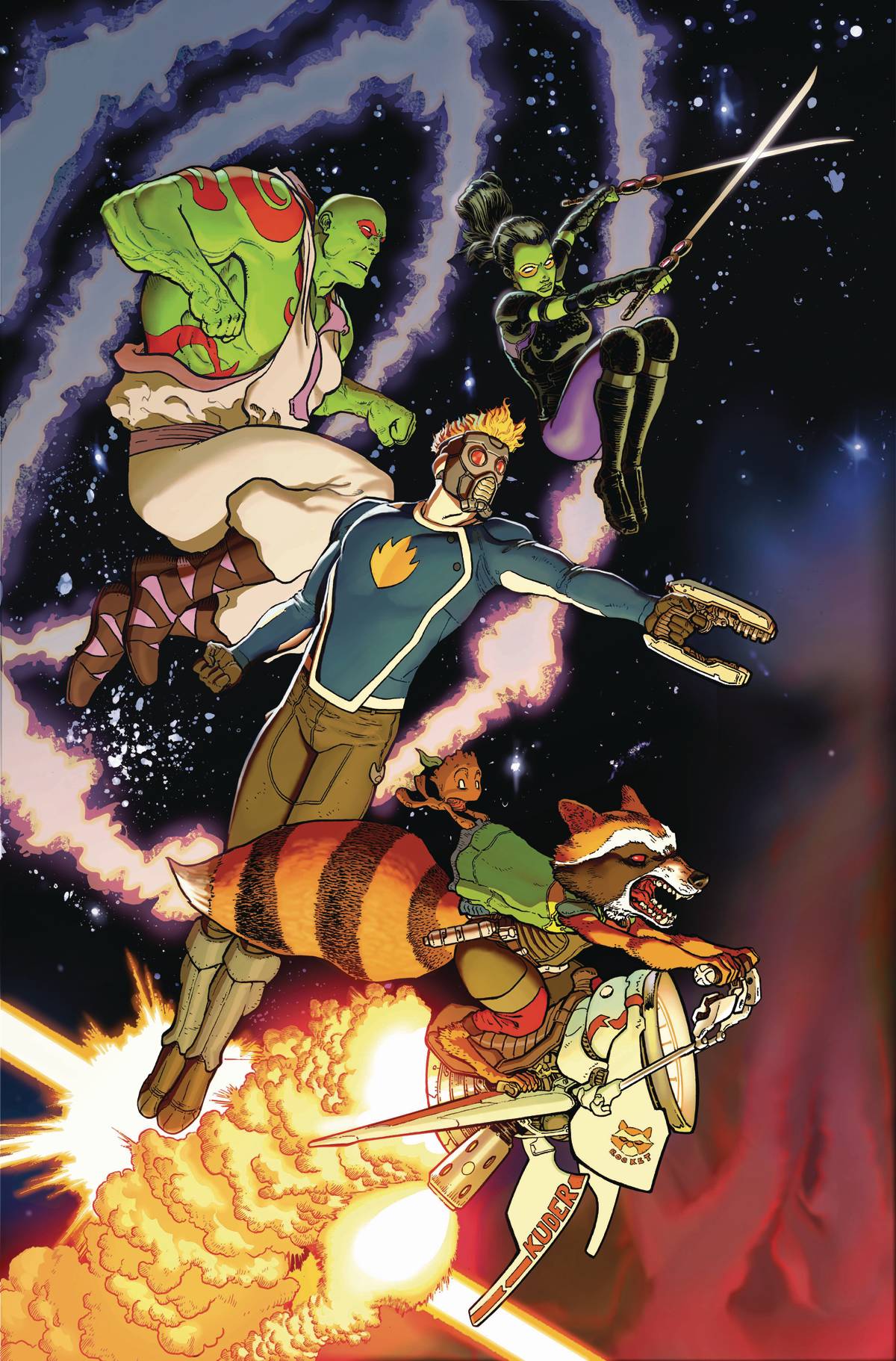 All New Guardians of Galaxy #1 Poster