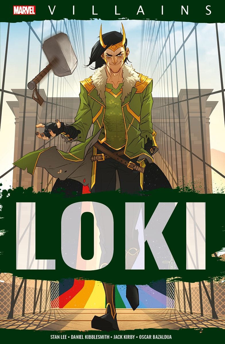Marvel Villains Loki Graphic Novel UK Edition