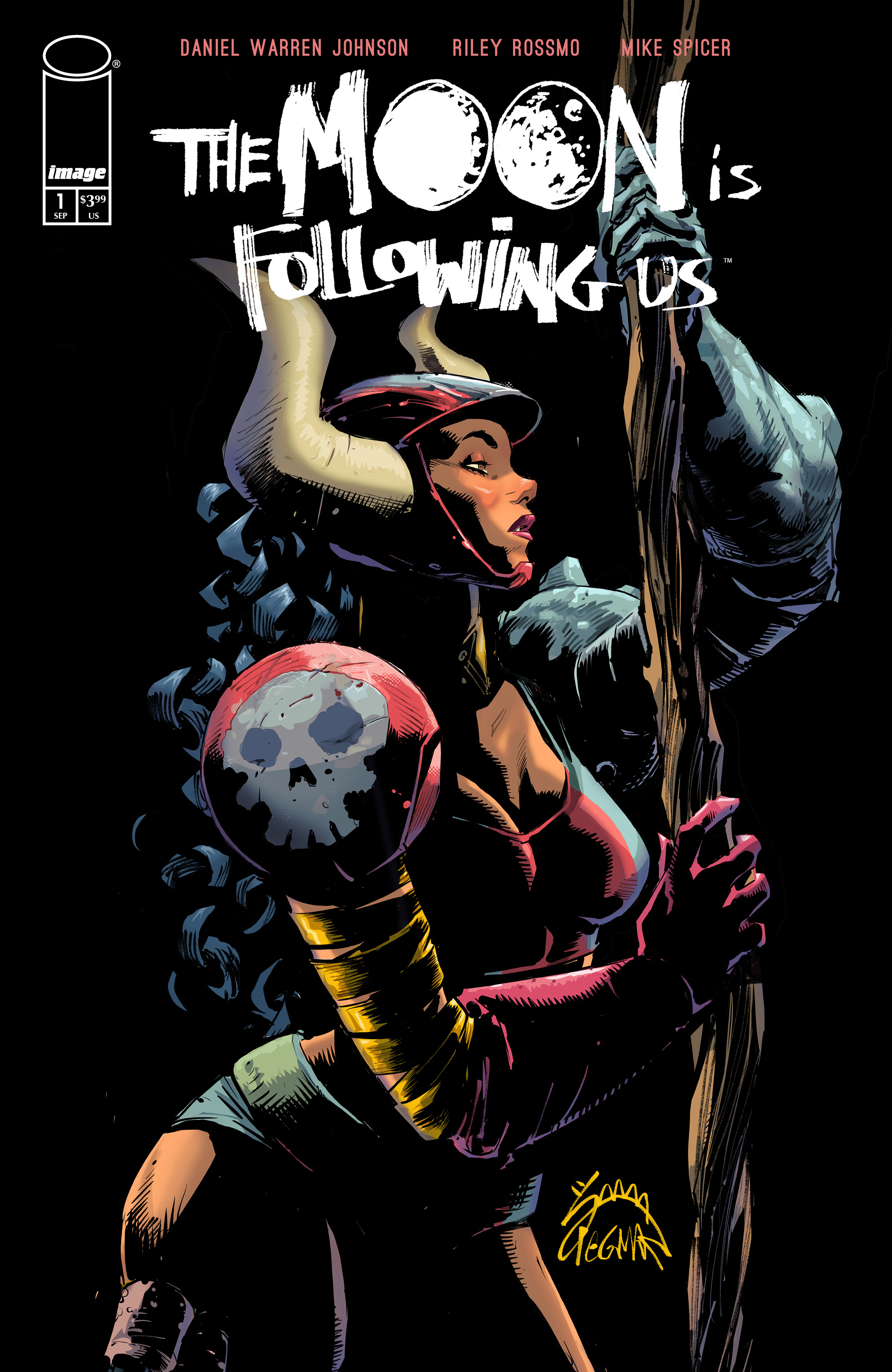 Moon is Following Us #1 (Of 10) Cover C 1 for 15 Incentive Ryan Stegman Variant