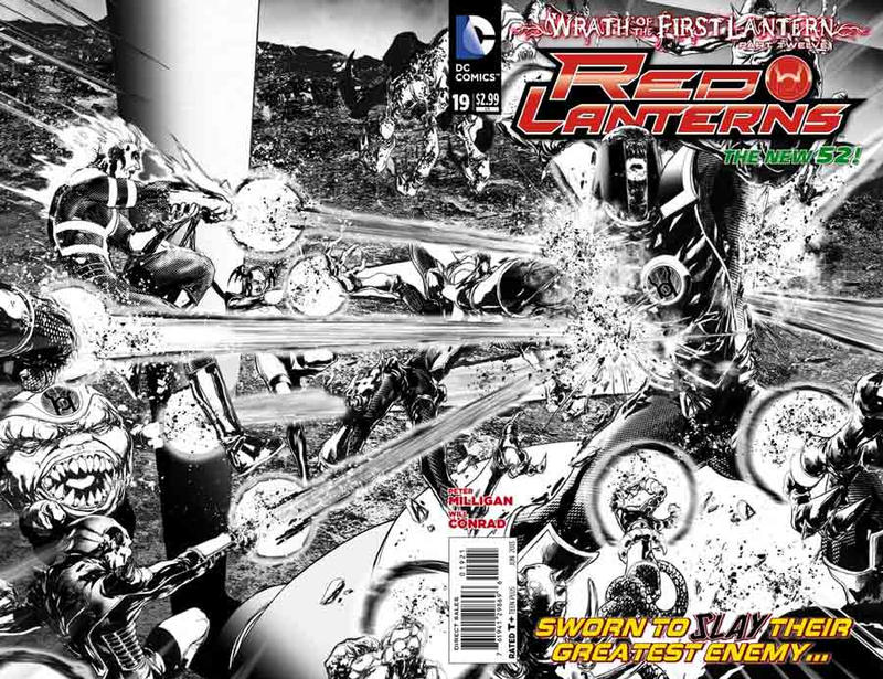 Red Lanterns #19 Variant Edition (Wrath) (2011)
