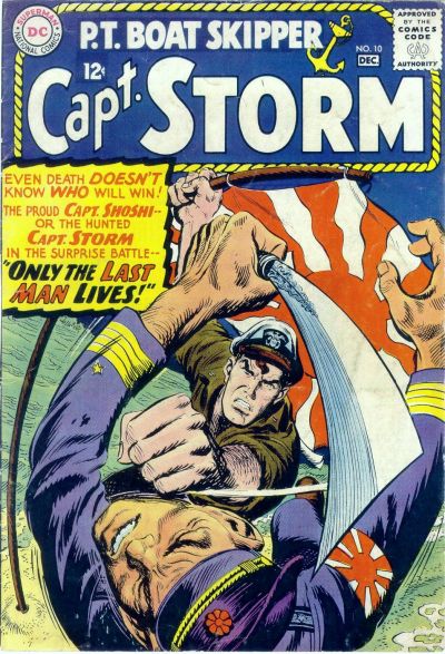 Capt. Storm #10-Very Good (3.5 – 5)
