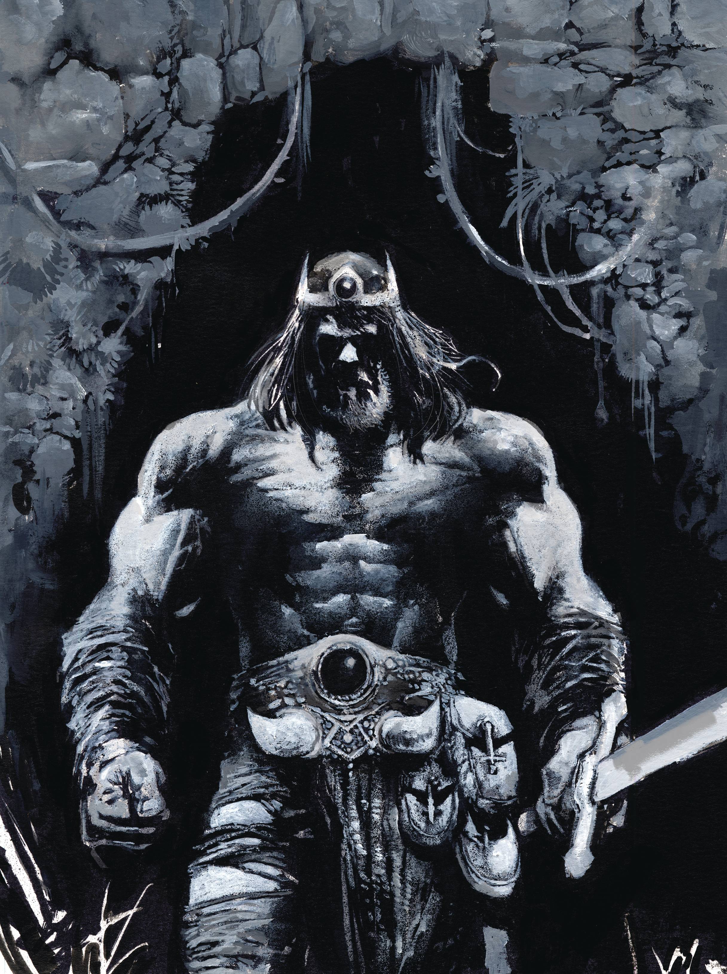 Savage Sword of Conan #6 Cover C Alexander Black & White Virgin (Of 6)