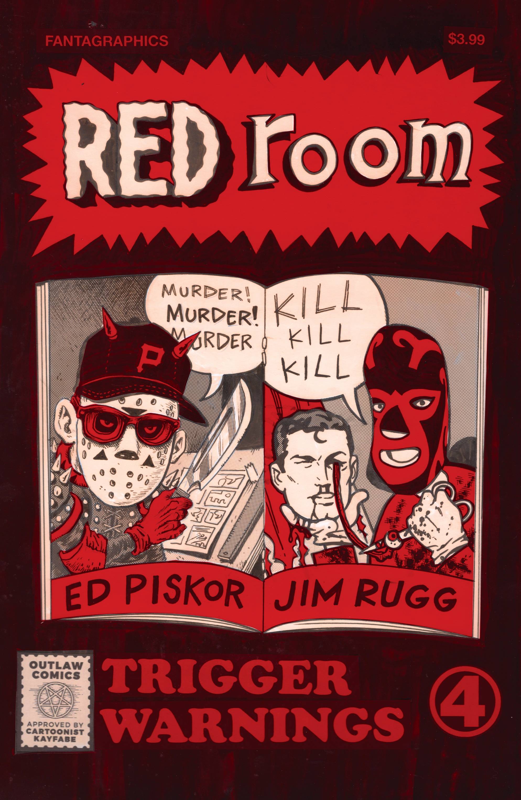 Red Room Trigger Warnings #4 Cover D 1 for 15 Incentive Cartonist Ka
