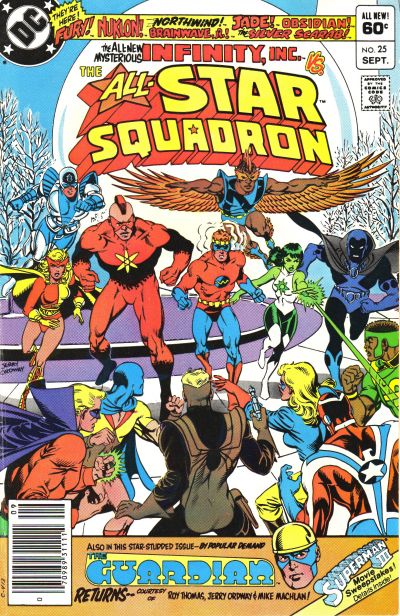 All-Star Squadron #25 [Newsstand]-Very Good