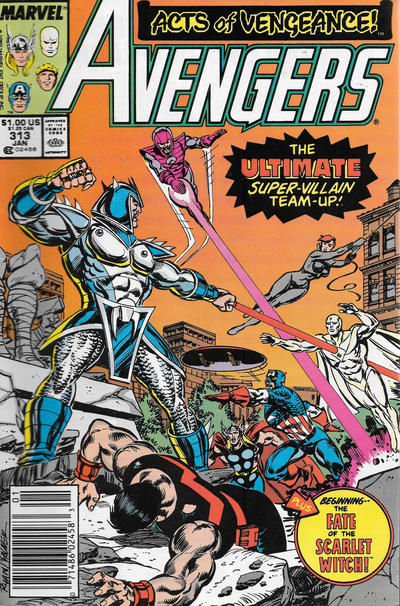 The Avengers #313 [Newsstand]-Fine (5.5 – 7)