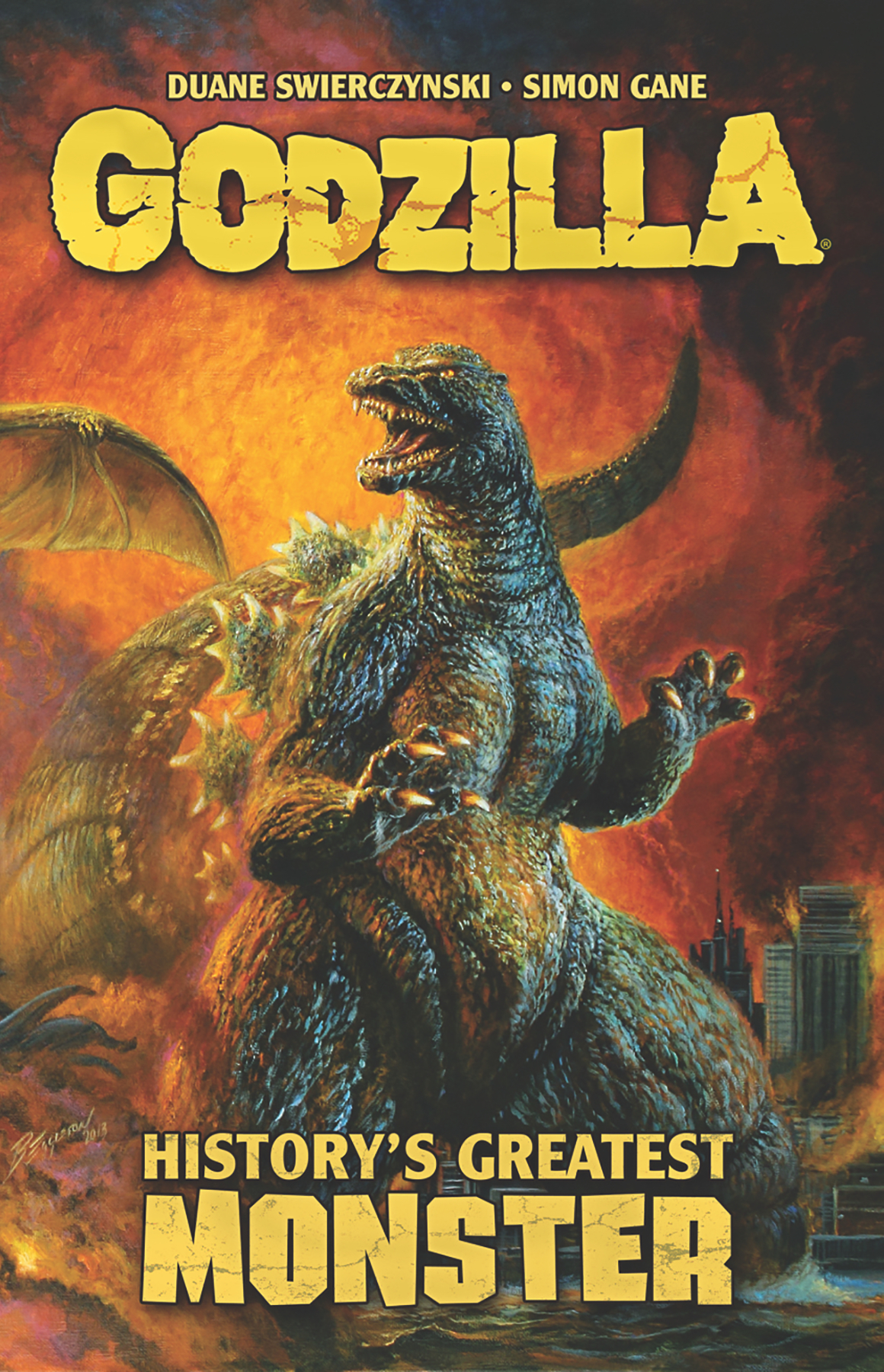 Godzilla Historys Greatest Monster Graphic Novel New Printing
