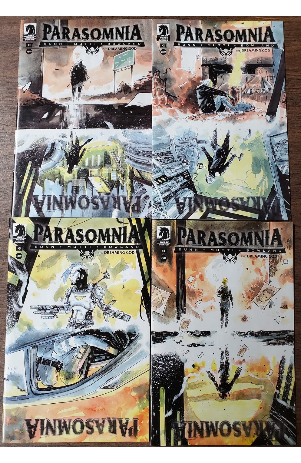 Parasomnia #1-4 (Dark Horse 2021) Set