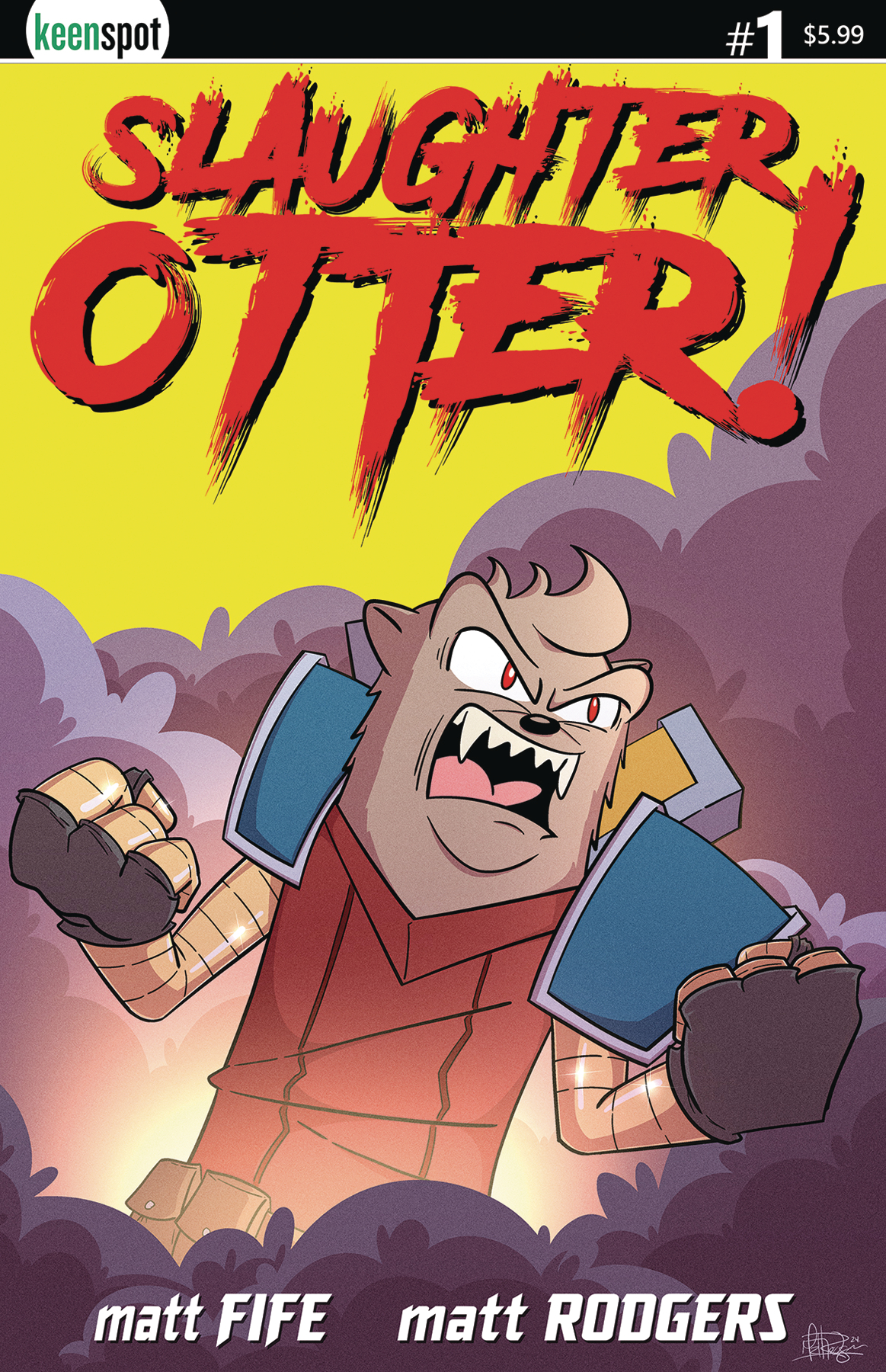 Slaughter Otter #1 Cover A Matt Rodgers