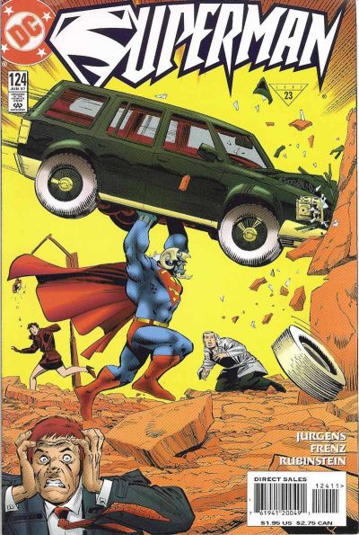 Superman #124 [Direct Sales] Very Fine