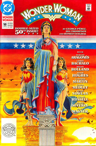 Wonder Woman #50 [Direct]-Very Fine (7.5 – 9)