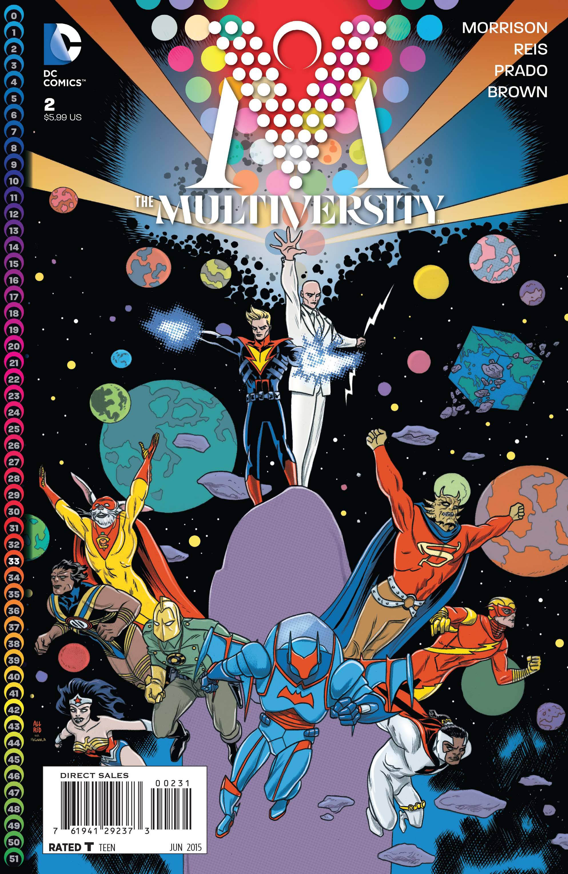 Multiversity #2 Allred Variant Edition
