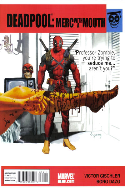 Deadpool: Merc With A Mouth #9(2009)- Vf 8.0