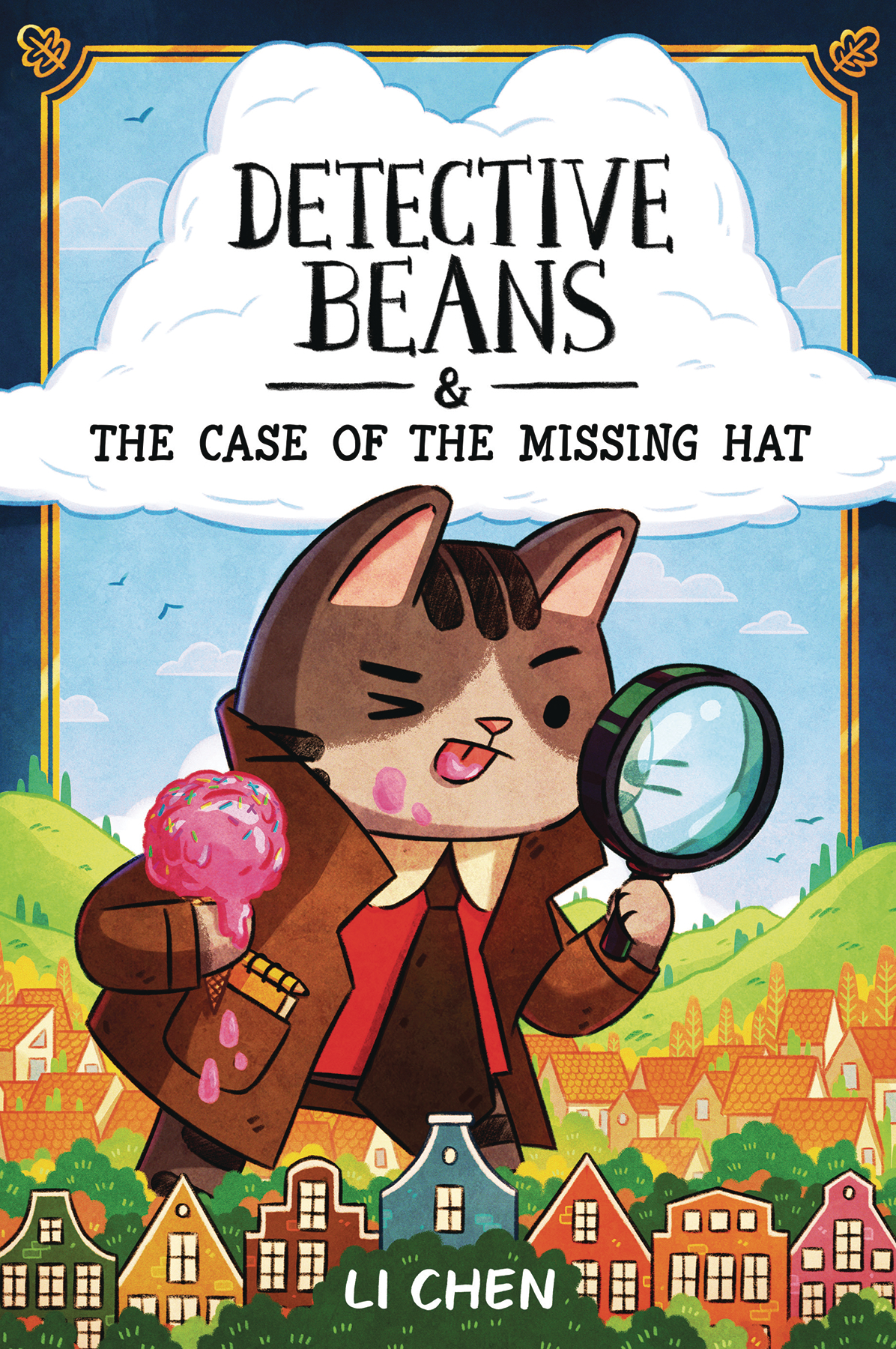 Detective Beans Hardcover Graphic Novel #1 Case of Missing Hat