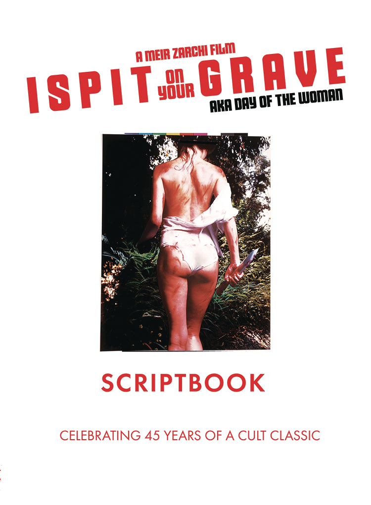 I Spit on Your Grave Scriptbook Hardcover (Adults Only)