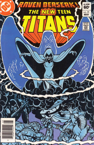 The New Teen Titans #31 [Newsstand]-Near Mint (9.2 - 9.8)