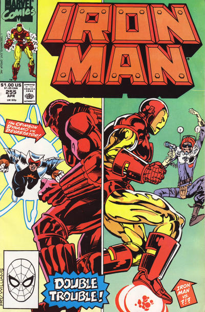 Iron Man #255 [Direct]-Near Mint (9.2 - 9.8)