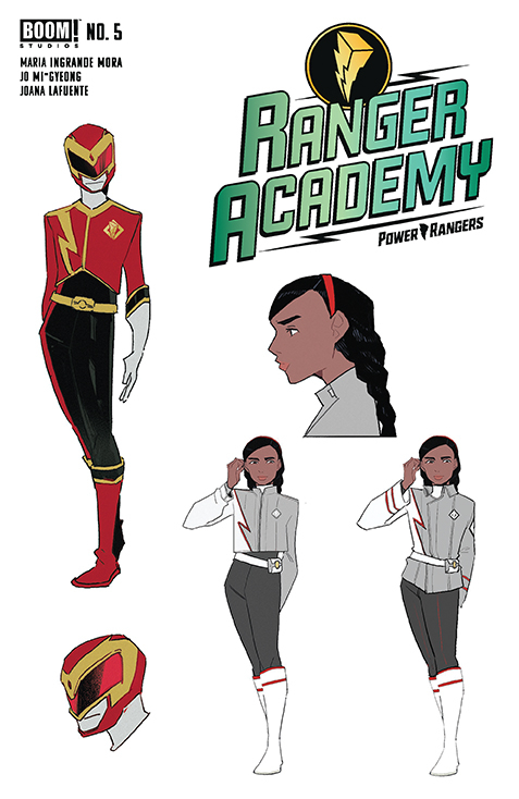 Ranger Academy #5 Cover B Character Design Variant Mi-Gyeong