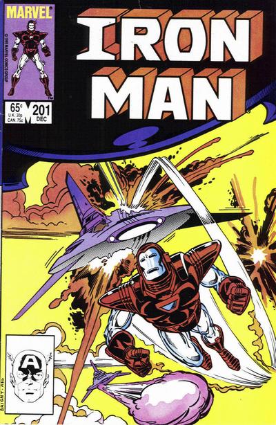 Iron Man #201 [Direct]-Fine (5.5 – 7)