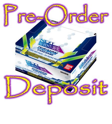 Digimon TCG Version 7 Next Adventure Booster Box Advance Pre-Order Deposit