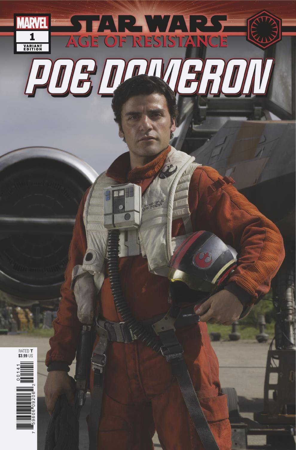 Star Wars Age of Resistance Poe Dameron #1 Movie Variant