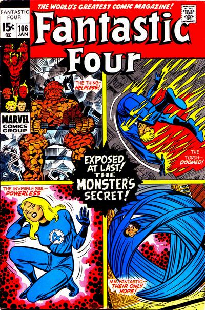 Fantastic Four #106-Very Good