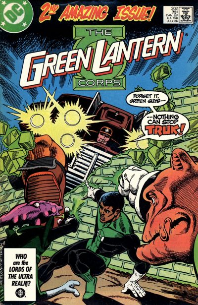 Green Lantern #202 [Direct]-Fine (5.5 – 7)