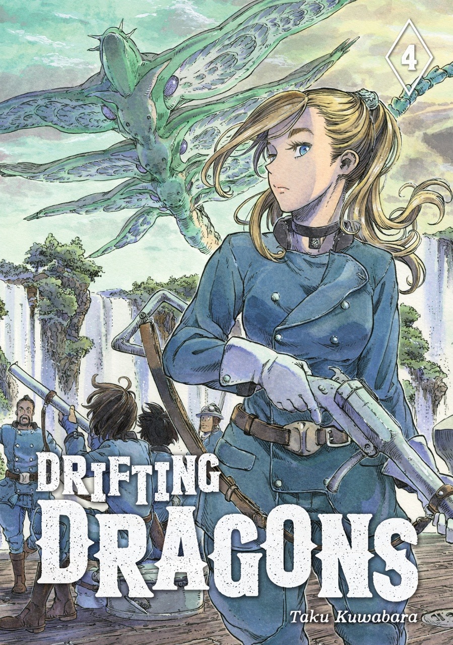 Drifting Dragons Manga Volume 4