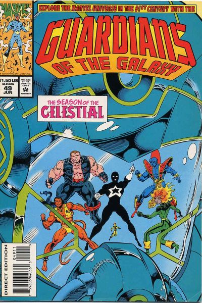 Guardians of The Galaxy #49 - Vf+ 8.5