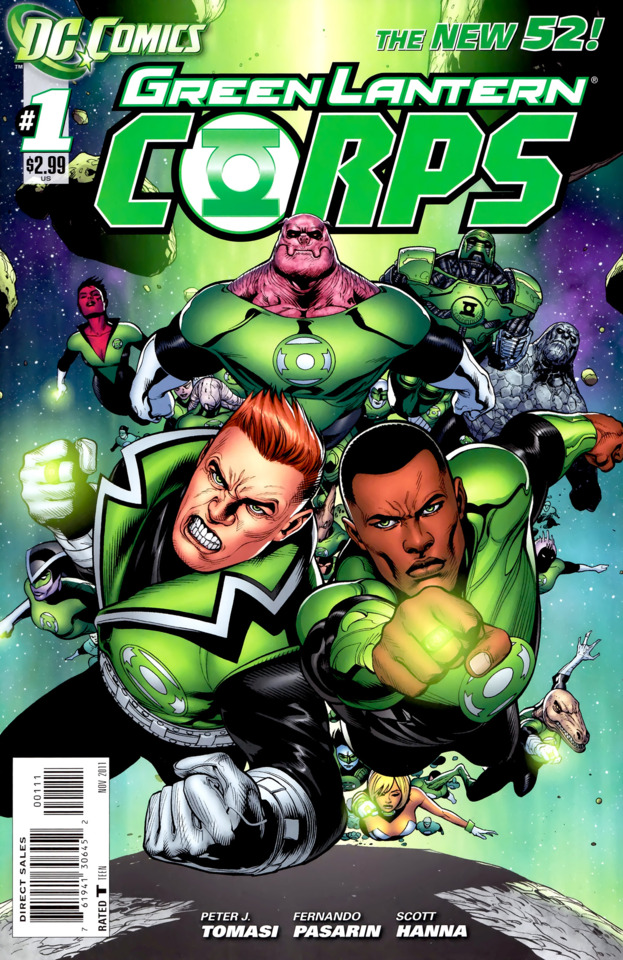 Green Lantern Corps #1 (2011)