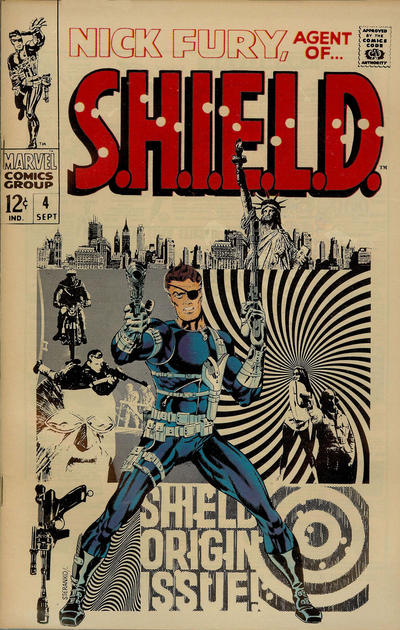 Nick Fury, Agent of Shield #4 (1968)-Very Good (3.5 – 5)