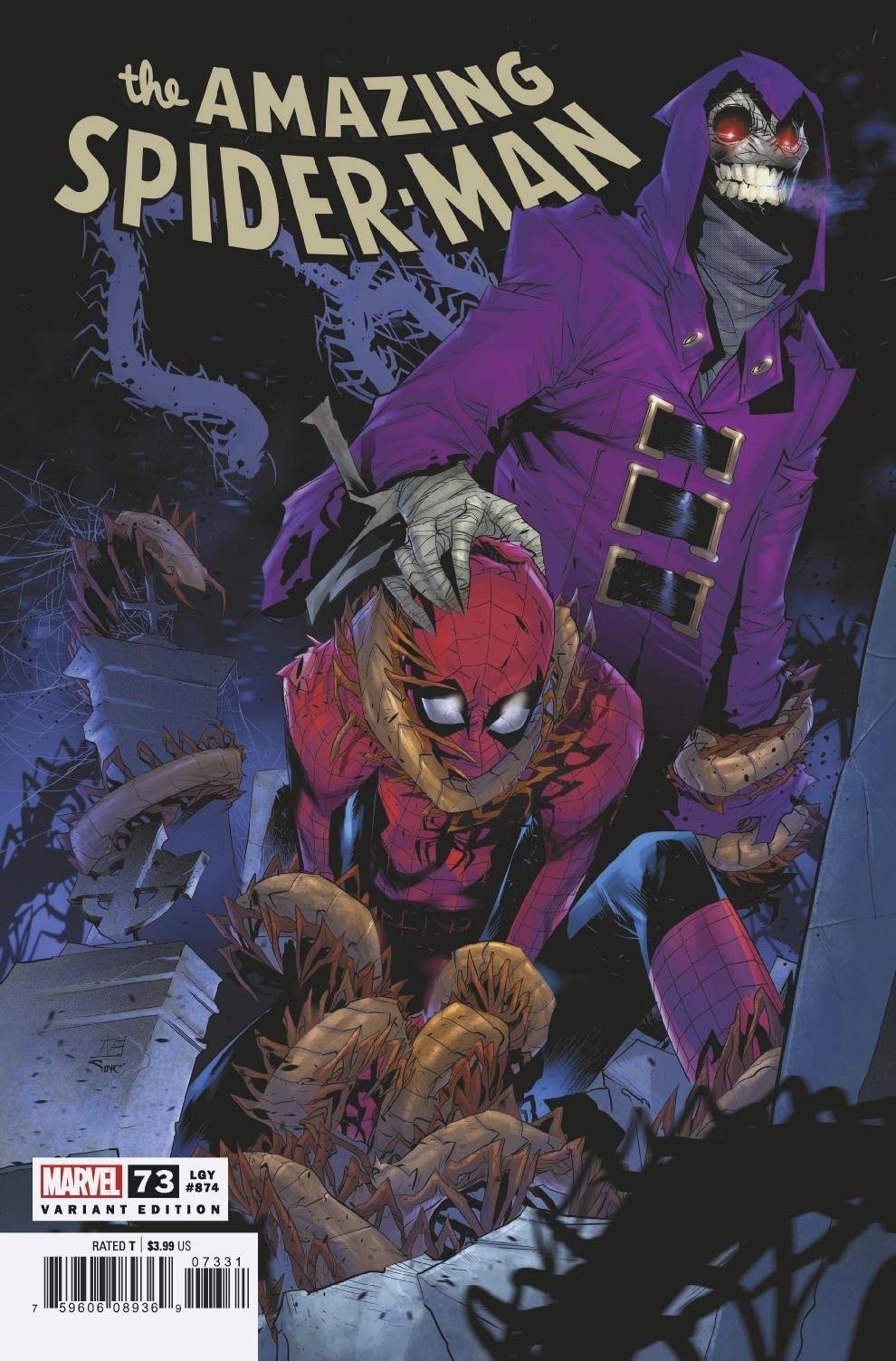 Amazing Spider-Man #73 Vicentini Variant Sinw (2018)