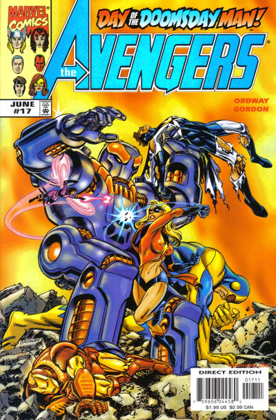 Avengers #17 [Direct Edition]-Near Mint (9.2 - 9.8)