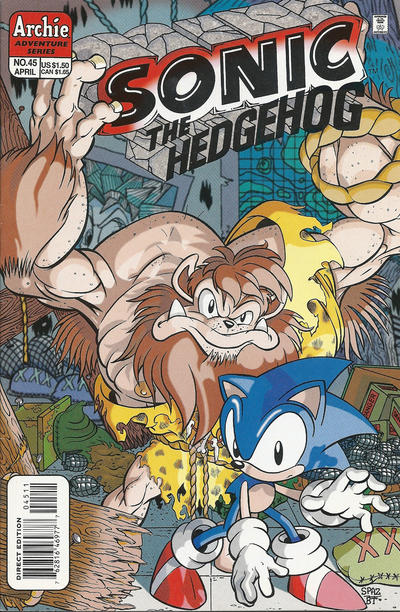 Sonic The Hedgehog #45-Very Fine (7.5 – 9)