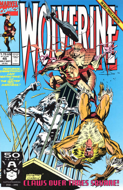 Wolverine #45 [Direct](1988)-Very Fine (7.5 – 9)